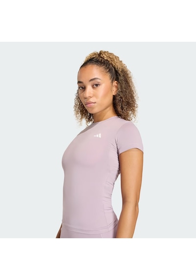 Adidas Primelift Essentials Workout Contour Kadın T-shirt Kd0113 Lila