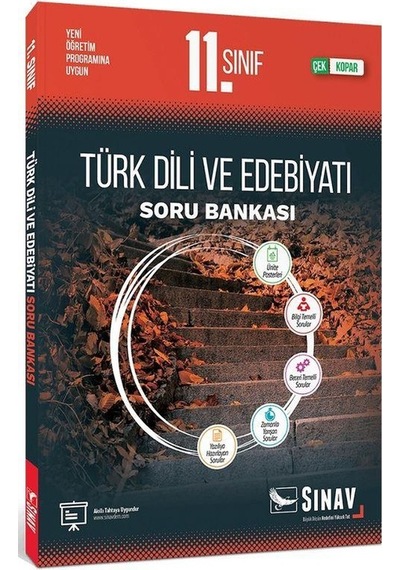 11.Sınıf Türk Dili ve Edebiyatı Soru Bankası -  Sınav Yayınları