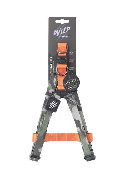 M-pets Wıld Jungle Köpek Göğüs Tasması M Pembe