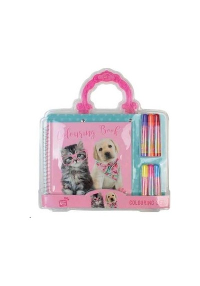 Dolphin Studio Pets Çantalı Boyama Seti Pt-0300