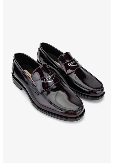 Valmenti Erkek Hakiki Deri Bordo Loafer Ayakkabı 1016 133 Erk Ayk Sk24-25 Bordo Acma Bordo