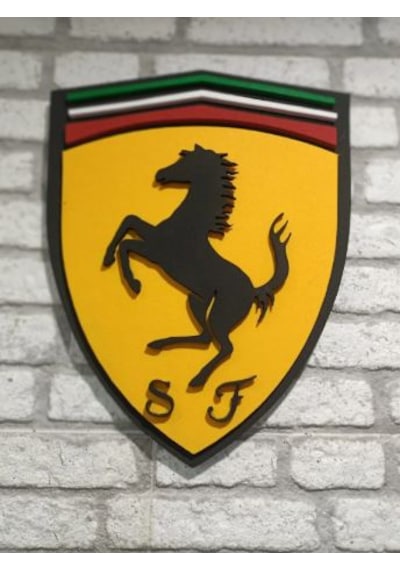 Ferrari Logo 50x50 Ferrari Araç Logo Ferrari Marka Logo Ferrari 3d Logo 50 x 50