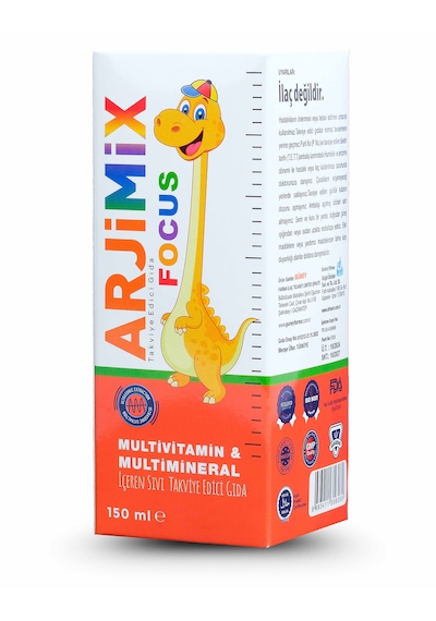 Arjimix Focus Multivitamin İçeren Takviye Edici Gıda 150 ML