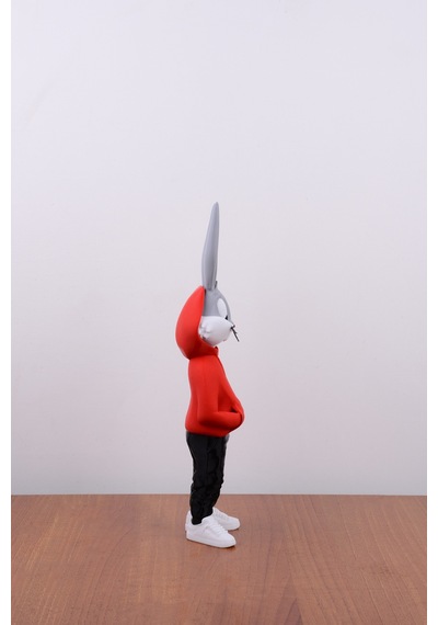 Bugs Bunny Figürü - Özel Tasarım 36 Cm Kırmızı - 693893309