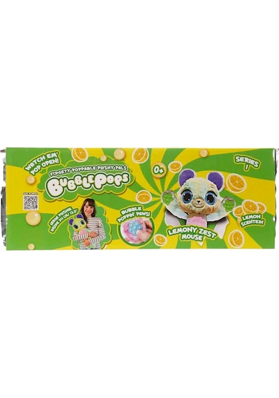 Bubble Pops Lemony Zest Mouse: Kokusuyla Büyüleyen Şişme Peluş Fare