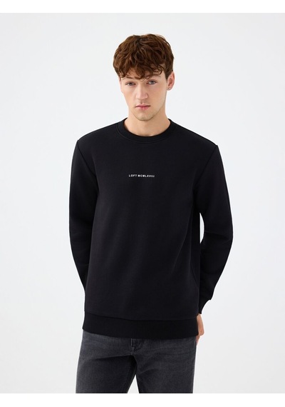 LOFT Regular Fit Erkek Sweatshirt Lf2034268 Q1.v1 Siyah
