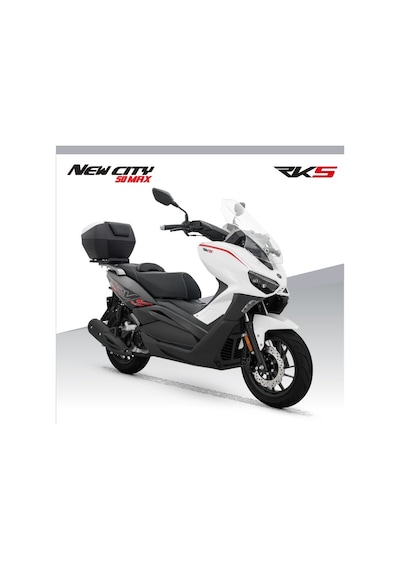 Rks Newcıty 50 Max Motosiklet Beyaz