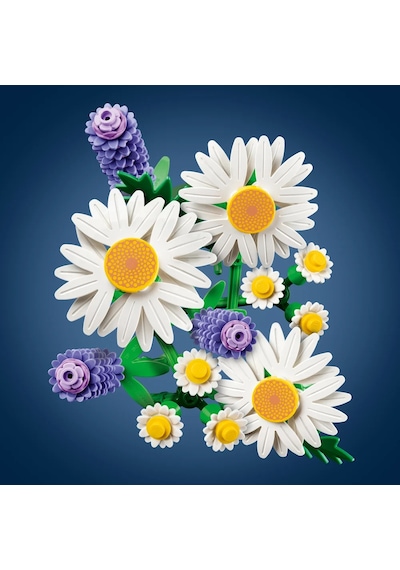 LEGO® Botanicals Papatyalar 11508 - 9 Yas ve Üzeri Çocuklar için 3 Büyük Papatya Içeren Yaratici Oyuncak Yapim Seti (133 Parça)
