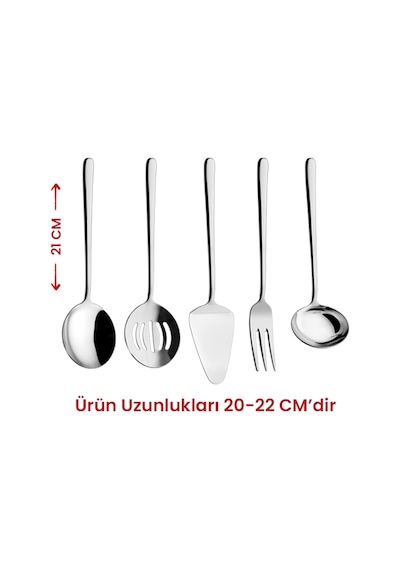 Kahramanlar Bahar 5 Parça Servis Takımı