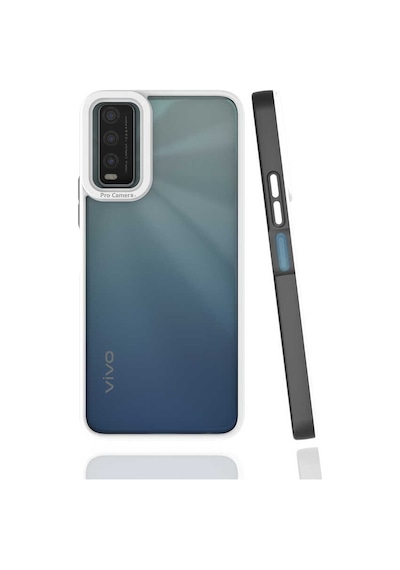Zore Vivo Y20s Kılıf Nvth Mima Kapak - Siyah
