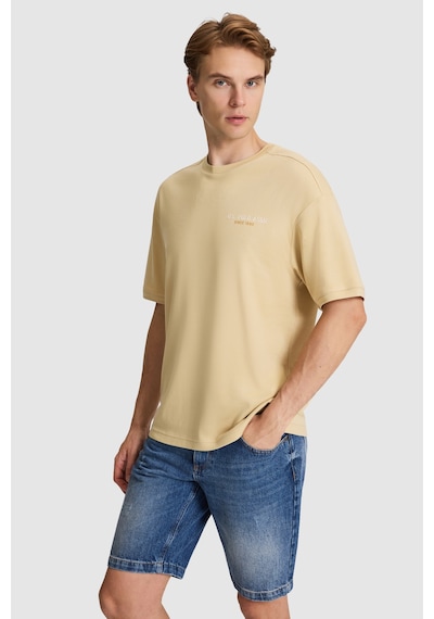 U.s. Polo Assn. Erkek Bej Tişört 50327169-vr011