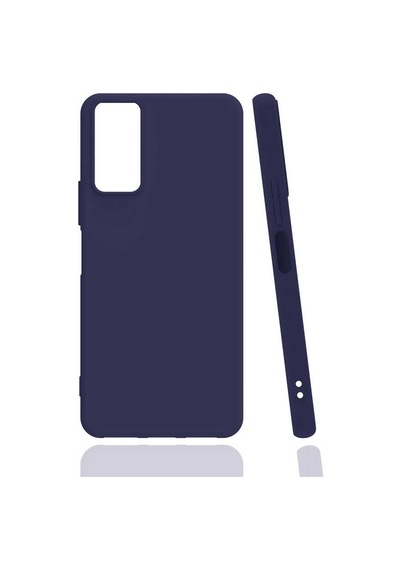 Zore Galaxy A03s Kılıf Nvth Biye Silikon - Lacivert