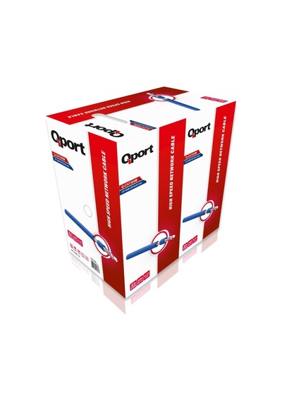 Q-cat6m 305m Cat6 Mavi 23awg Kablo