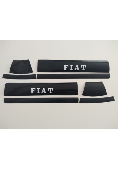 Fiat Tofaş Far Sticker 8 Parça Far Alt Üst Çıtası, Far Kaşı Slx
