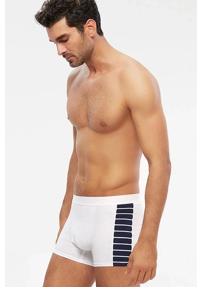 Kom Contra Erkek Short Boxer Beyaz