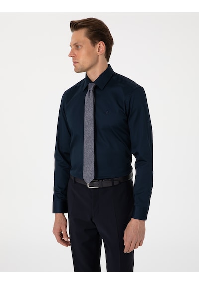 Pierre Cardin Erkek Lacivert Gömlek Basic 50305127-vr033 Lacivert