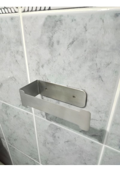 Kendinden Yapışkanlı Wc Kağıtlık Krom Krom