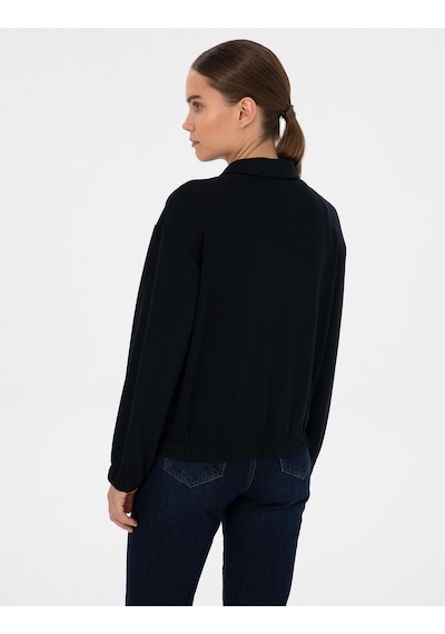 Pierre Cardin Kadın Lacivert Sweatshirt 50309070-vr033 Lacivert
