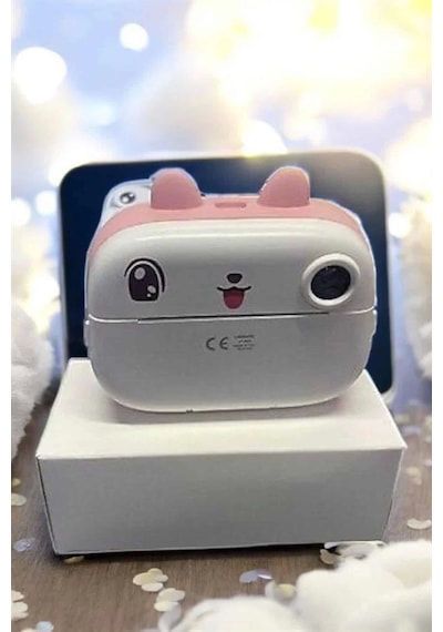 Çocuklar İçin Özel Fotoğraf Makinesi Printer Kamera Taşınabilir Hd