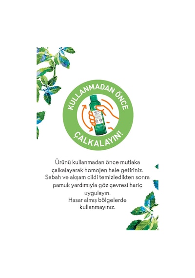 Yves Rocher Karma-yağlı-sivilce Eğilimli Cilt, Siyah Nokta Karşıtı Pudralı Tonik-glikolik Asit-pure Menthe-150ml