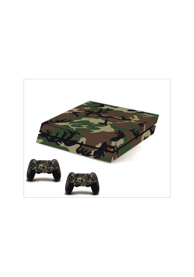 PS4 Kamuflaj Sticker Seti