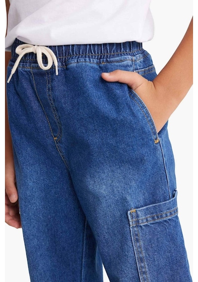 Defacto Erkek Çocuk Jogger Fit Jean Pantolon G3022a825aunm28 Mavi