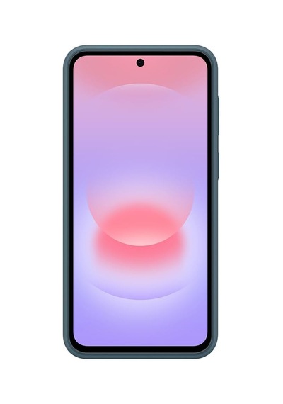 Galaxy A37 Silikon Kılıf - Koyu Yeşil Çok Renkli