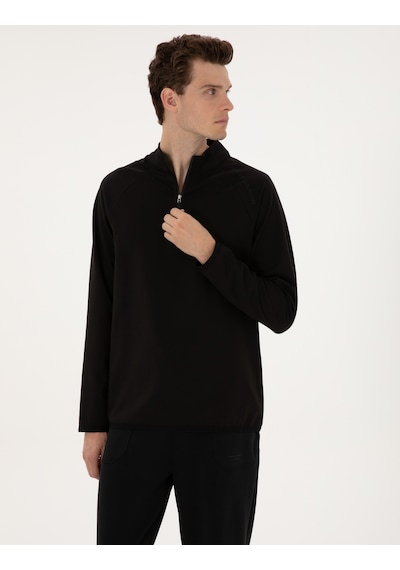 Pierre Cardin Erkek Siyah Sweatshirt 50313749-vr046 Siyah