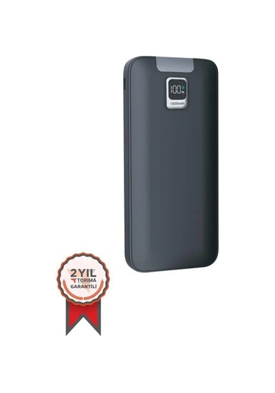 Premium Mini Şarj Tablet Bataryası Yolculuk Şarjı Trm-1013 10.000 Mah Powerbank Siyah 22.5w Çok Renkli