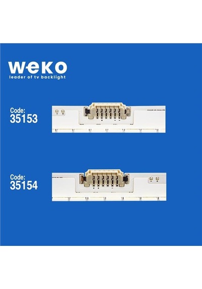 Wkset-5276 35153x1 35154x1 50nnb 2d-7032led-mcpcb 2 Adet Led Bar 76led Tvnizi Açıp İçindeki Led Barla Birebir Aynısı Olduğunu Görmeden Almayınız. Sonrasında İade Almamaktayız. Beyaz Wkset-5276 35153x1 35154x1 50nnb 2d-7032led-mcpcb 2 Adet Led Bar 76led Tvnizi Açıp İçindeki Led Barla Birebir Aynısı Olduğunu Görmeden Almayınız. Sonrasında İade Almamaktayız. Beyaz