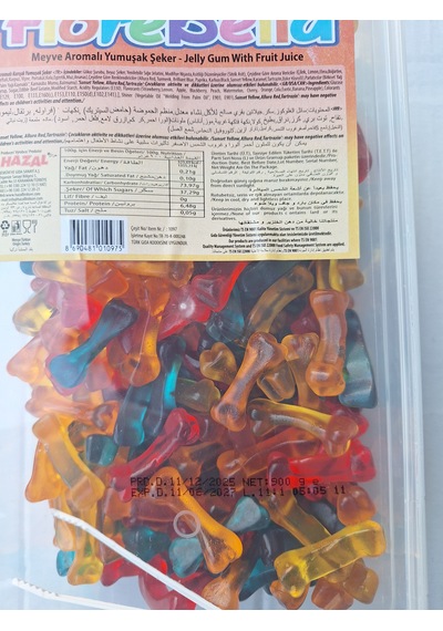 Fiorebella Aromalı Yumuşak Şeker Karpuz Jelibon 900 Gr