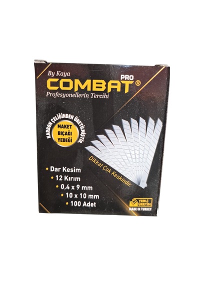 Combat 9 Mm Dar Maket Bıçağı Yedeği 5.000 Adet