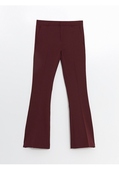 Lcw Vision Bordo Dar Fit Kadın Pantolon