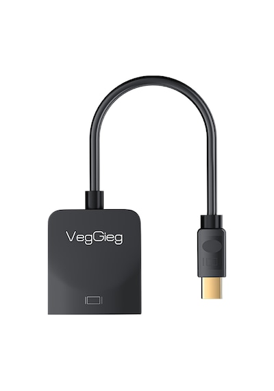 Veggieg Mini Displayport Dp To Vga Full Hd 1080p 60hz Çevirici Dönüştürücü Adaptör