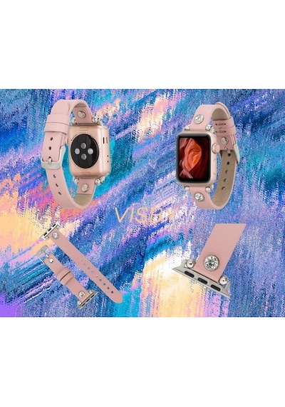 Bouletta Apple Watch Uyumlu Deri Kordon Visby 38-40-41Mm Ferro Nu