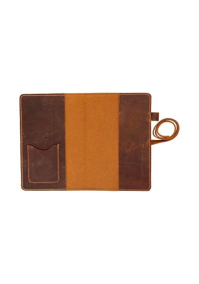 Bloom Scribe Wrap Moccasin A5 Hakiki Deri Defter Kılıfı
