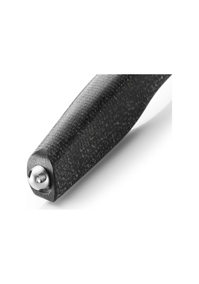 Lionsteel Acha Black Burlap Mikarta Kamp Bıçak Siyah