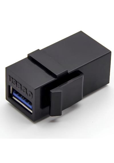 Alfais 6088 Usb 3.0 A Dişi To Dişi Keystone Jack Adaptör Çevirici Uzatma Dönüştürücü Ara Bağlantı