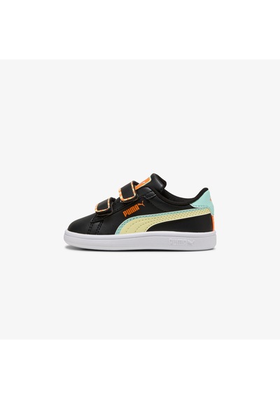 Puma Smash 3.0 Playdate Çocuk Siyah Spor Ayakkabı 402828 Siyah