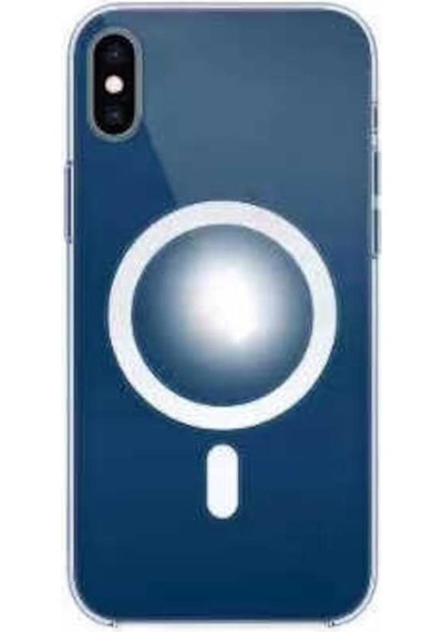 Apple Uyumlu iPhone X Xs Kılıf Tacsafe Wireless Şeffaf Kapak