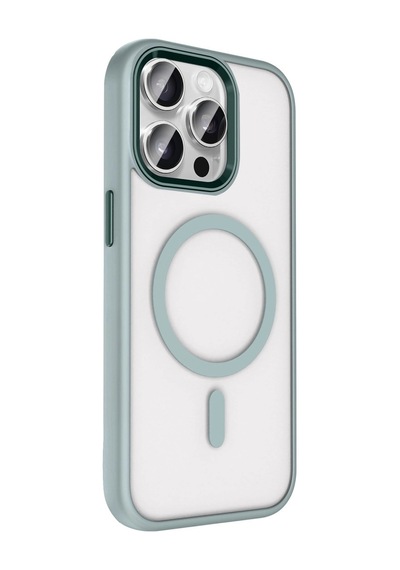 Joko Apple İphone 15 Pro Max Terea Magsafe Kapak - Gri 0.2M-Çok Renkli