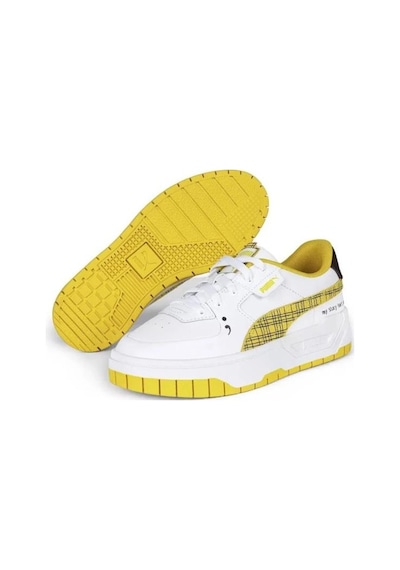 Puma Cali Dream College Kadın Sarı Sneaker Ayakkabı 39194401 I-95 Beyaz