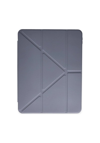 Apple iPad Uyumlu  10.2 8.nesil Kılıf Kalemlikli Mars Tablet Kılıfı - Lavender