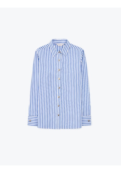 Pierre Cardin Kadın Lacivert Gömlek Desenli 50321224-vr033