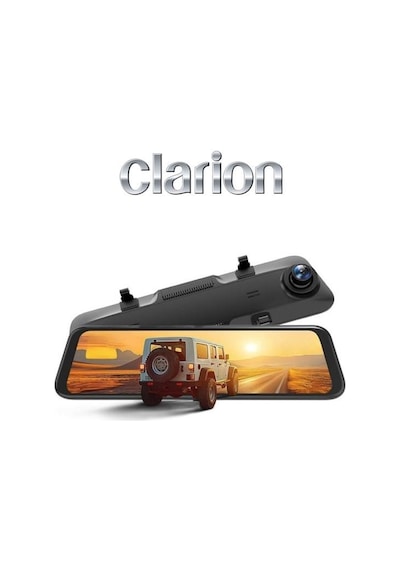 Clarıon Gv-f200 G05 Front 4k+1080p Ön Arka Sürüş Güvenlik Kamerası 24 Saat Kayıt Özellikli