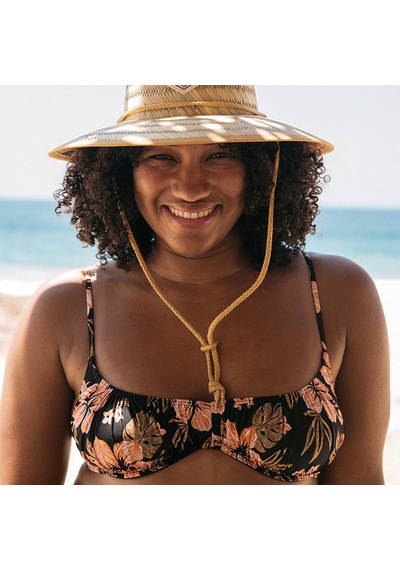 Bıllabong Billabong Hooked On Tropics Bliss Brltte Kadın Siyah Bikini Üst Bpb Siyah
