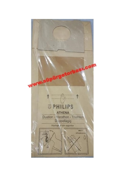 Philips Uyumlu Athena Süpürge Toz Torbası