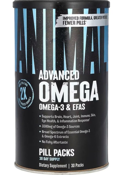 Animal Advanced Omega -3 & Efas 30 Paket Usa Version - Dmm00743