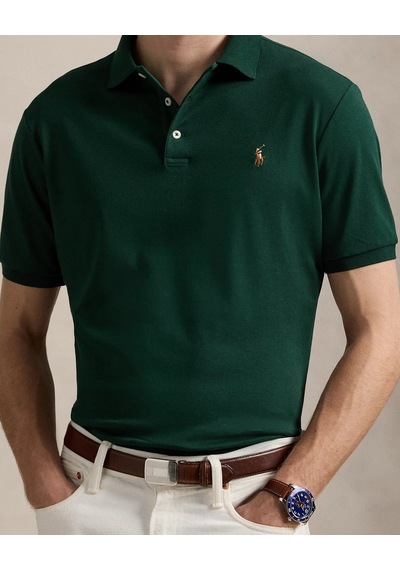 Polo Ralph Lauren Yumuşak Pamuklu Polo Tişört Koyu Yeşil