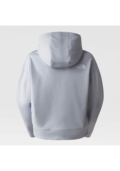 The North Face Spacer Air Kadın Gri Küpüşonlu Sweatshirt NF0A8539JI51